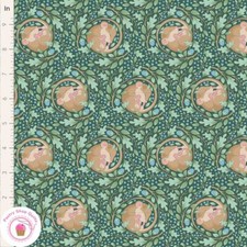 TILDA HIBERNATION 100536 Slumbermouse Lafayette Quilt Fabric TONE FINNANGER