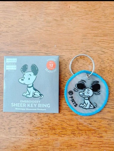 Porte clés transparent - transparent, snoopy