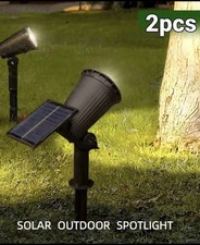 2 Spots Lumineux Solaire à 9