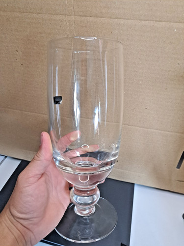 Grand verre soufflé - , italien