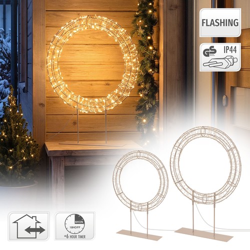 Couronne noël led sur - de,