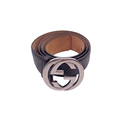 Ceinture gucci cuir - gucci, marron