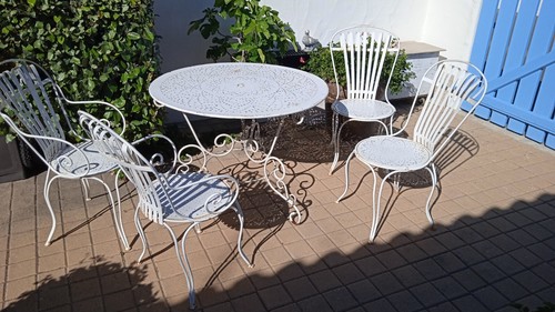 Salon jardin fer forgé - de,