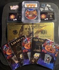 HIT THE JACKPOT$$$ 35g Silver - Graded, Colorized Copper - 1/2 Grain Gold - $$!!