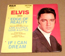 45T EP Elvis PRESLEY  "Edge Of Reality  " 1968 correct /VG