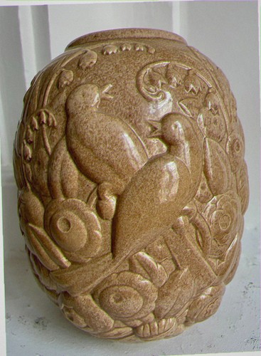 Mougin frères nancy vase - frères, en
