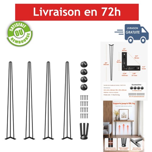 Vevor pieds table en - pieds,