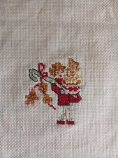 Broderie Noël Petite Fille