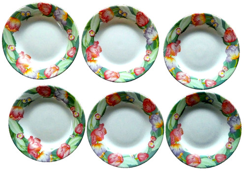 Assiettes dessert vintage - dessert,
