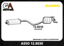 Silencieux Central Tuyau Gaz