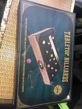 tabletop billiards pool table