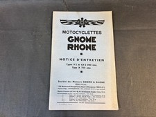 Ancien manuel d'entretien