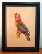 Lot 1 - Lori Noira - Gouache sur Papier Encadrée - Signée Cardenac - XXth