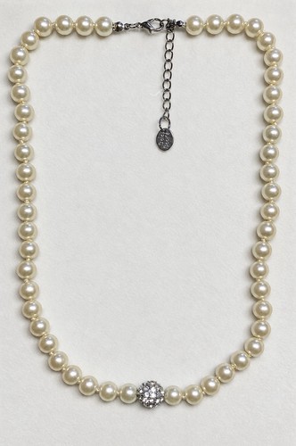Collier perles nacré - de,