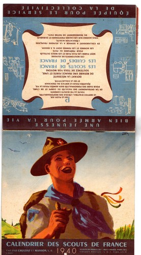 Calendrier scouts france - scouts,