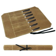 Malette Couteaux Cuillères à 7 Compartiments Rangement De Couteaux Valise Pou...