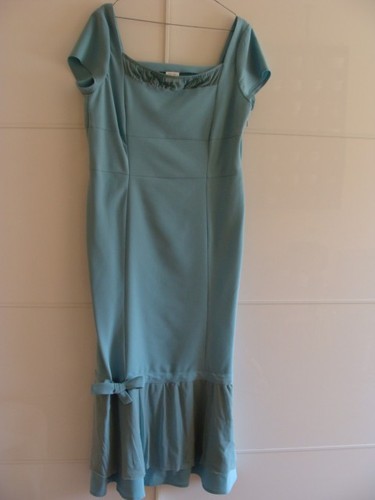 Robe longue bleue - , 48