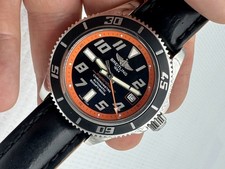 BREITLING Super Ocean A17364 Date Automatic Black Orange 42mm Limited Edition