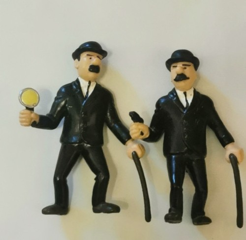 Figurines tintin dupont et - tintin,