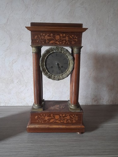 Ancienne pendule portique - portique, à