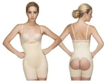 VEDETTE 504 Isabelle Style Mid Thigh Body With Buttock Enhancer Removable Straps