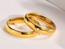 Lot de 2 alliances de mariage