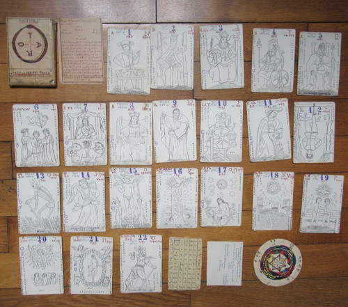 Ancien divination tarot - ancien,