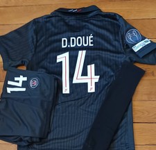 Tenue football Taille 8 ans Doué PSG JRD Black Fourth 2026