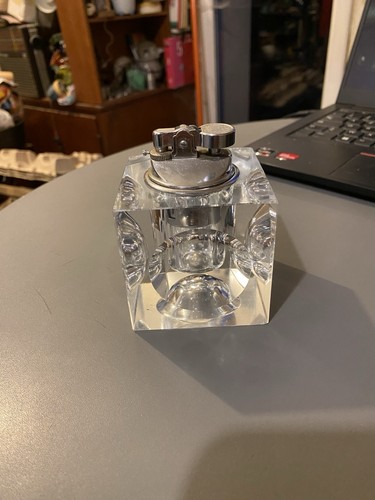 Briquet table verre - , murano