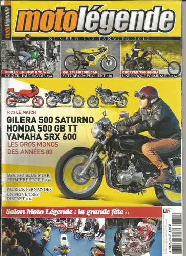 Moto légende 230 - moto,