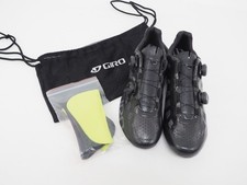 New! Giro Imperial Road Cycling Shoes Size 48 EU 13.5 US Men's Black Boa 3-Bolt