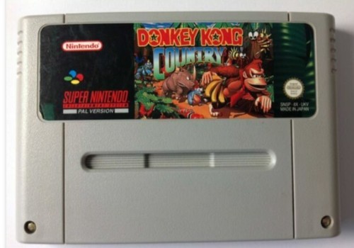 Donkey kong country snes pal - kong,