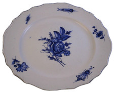 Assiette Florale En Porcelaine