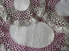 3 napperons en LIN BRUT