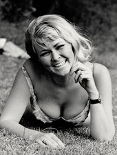 VINTAGE PHOTO Ca 1968 Young Icelandic Woman Model