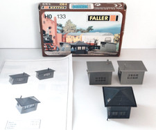 FALLER  133 HO 3 Maquettes abris bord de voies 1/87 1: 87  Boîte d'origine