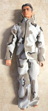 Placo 2001 12" tall Camo Doll Urban Camo Military Doll ready for action