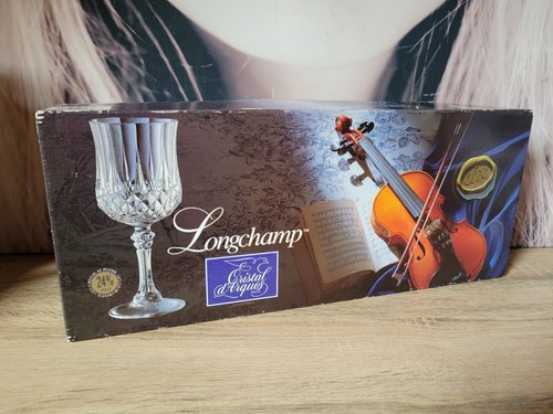 Verres vin eau - vin, cristal