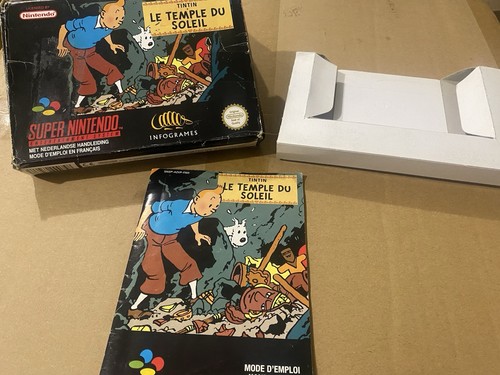 Super nintendo tintin - nintendo, /