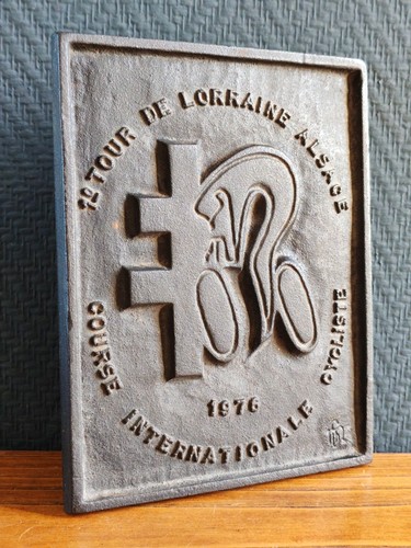 Plaque ancienne tour cycliste - plaque,