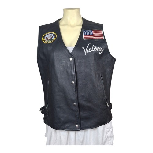 Pure victory black leather - victory,