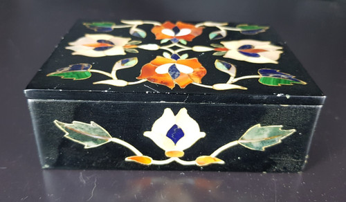 Boîte marbre marqueterie - en, ,