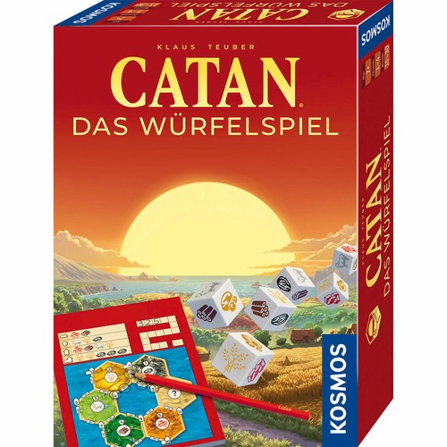 Kosmos catan das - das, würfelspiel