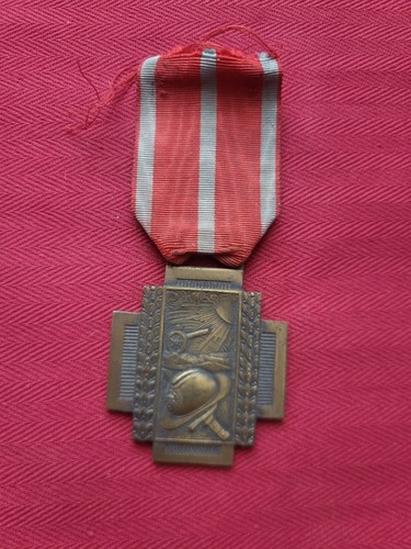 Médaille croix feu - croix, du