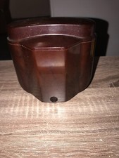 Vintage GERMOIR YALACTA  Bakelite Brown Lidded Jar  WHEAT SPROUT?  FRANCE