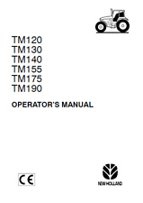 New Holland TM120 TM130 TM140 TM155 TM175 TM190 Tractor Operators Manual
