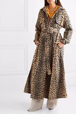 Jacquemus La Collectionneuse Le Manteau Thika Leopard Print Trench Coat - 38 FR