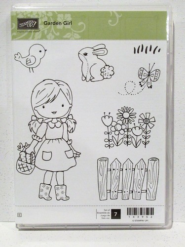 Stampin jardin fille - stampin, up