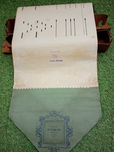Rouleau musique perforé - de,