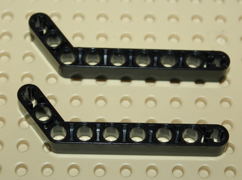 Lego technic black liftarm - technic, 1x9